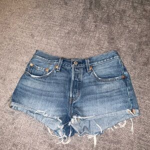 Levi’s 501 Blue Women's Shorts